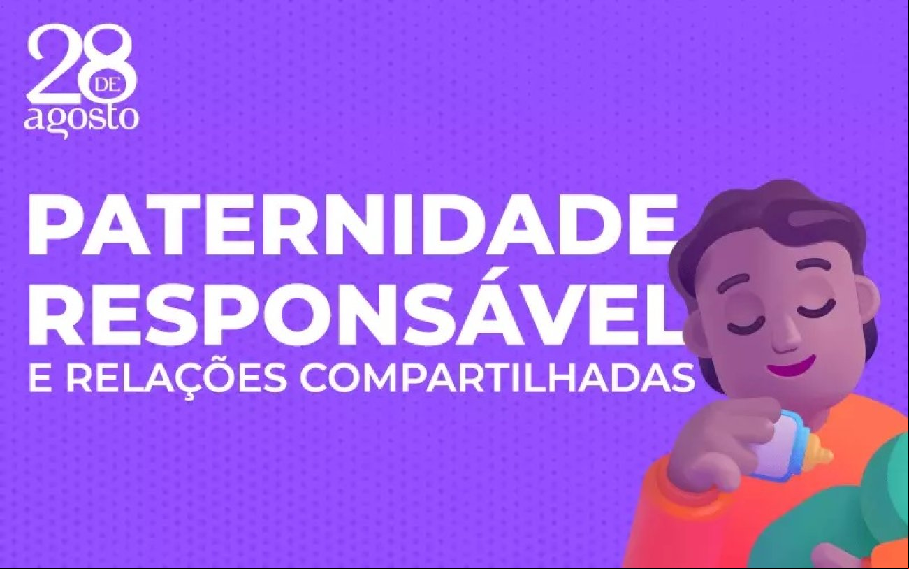 Montagem: Linton Publio Imagem de um homem dando de mamar para um bebê