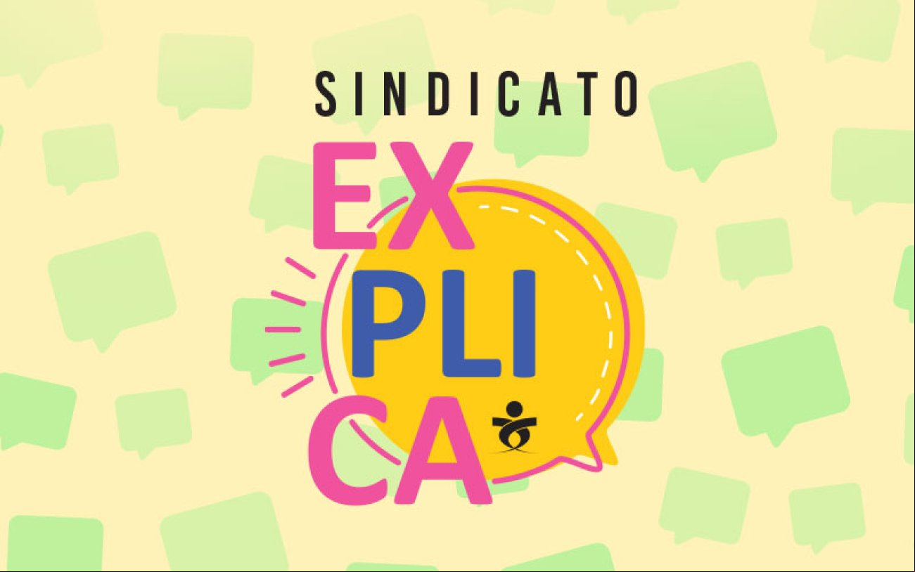 Arte: Fabiana Tamashiro Logo do Sindicato Explica