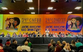 Abertura solene unificada dos congressos dos bancários de bancos públicos