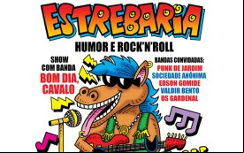 Charge do show: um cavalo tocando guitarra e cantando