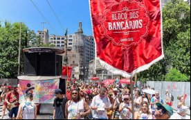 Fotografia do Bloco dos Bancários