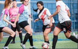 Jogo feminino da Copa Society dos Bancários