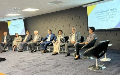 Cerimônia de posse da nova diretoria da Cassi