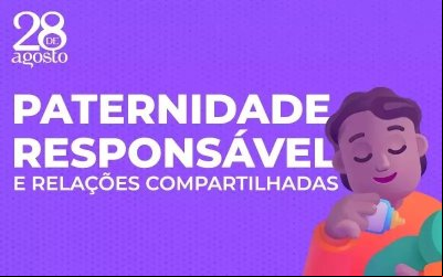 Imagem de um homem dando de mamar para um bebê