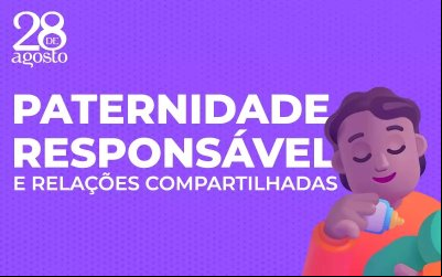 Imagem de um homem dando de mamar para um bebê