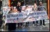 Em protesto na Zona Norte, Sindicato questiona fechamento de agências do Itaú